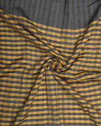 Grey Pashmina Wool Natural Check Stole – Lightweight Luxury Winter Wrap
